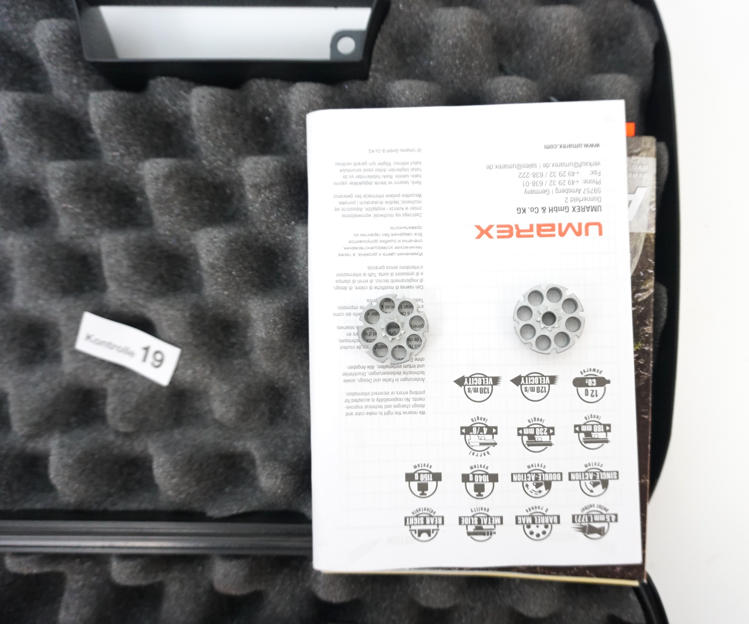 Пистолет пневматический CP 88