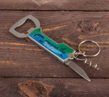 Набор "Рыбак по призванию" (стопка 150мл, открывашка-мультитул)