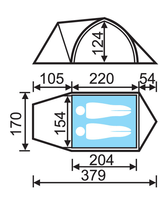 Палатка Банф-250