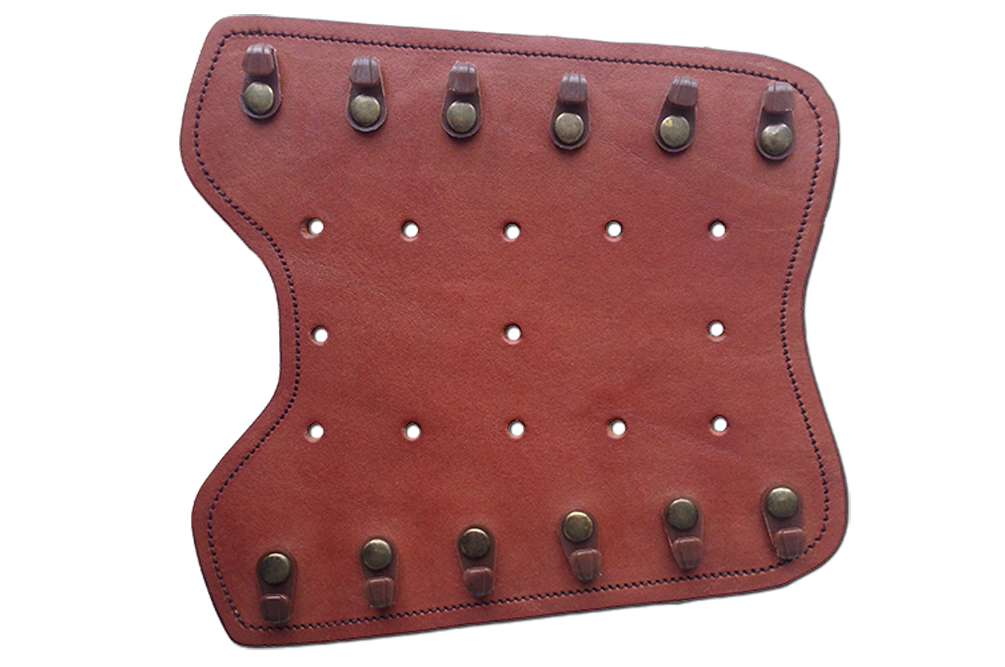 Крага на шнуровке (кожа)