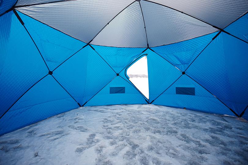 Палатка для зимней рыбалки  WINTER CAMO YURTA, 460*460, высота 210см